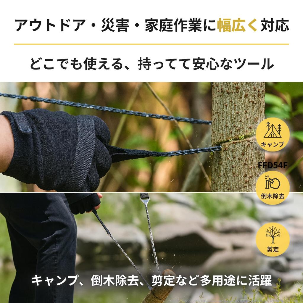 Letaya Hand Chainsaw Pocket Chainsaw Saw Chain Mobile Branch Cutting