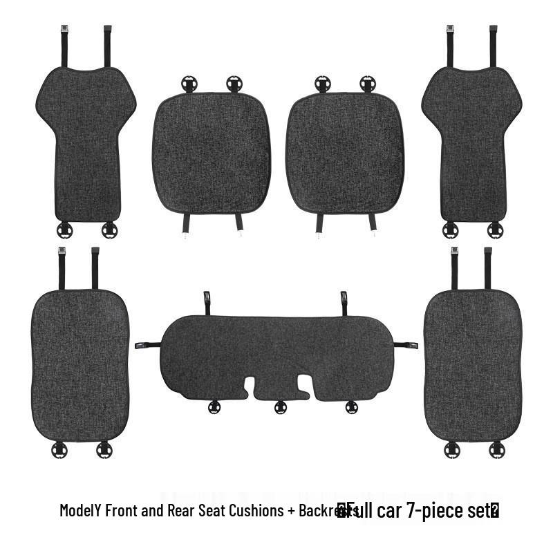 Ventilated Seat Covers for Tesla Model Y/3 - Summer Car Seat Modification Accessories.