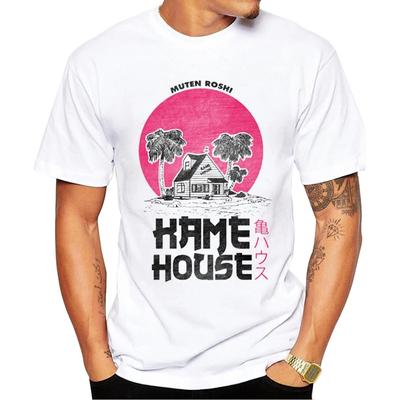Bavlněné tričko s potiskem Kame House Módní Cool O-výstřih Hattori Hanzo Pánské tričko Krátký rukáv Ležérní Pánské oblečení Streetwear 50925
