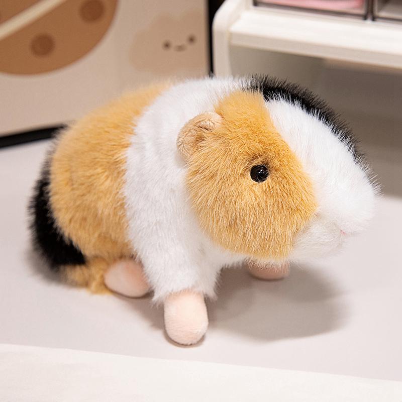 5 Styles Cute Mini Dutch Pig Plush Toys Cozy Cotton Stuffed Lifelike Guinea Pig Toys Lovely Desktop Palm Pets Children Gift