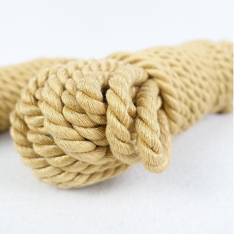 Hemp Bondage Rope Tutorial: Erotic Fixing & Tightening Guide with SM Props
