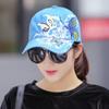 Curved Brim Floral Butterfly Embroidery Hat Breathable Sun Hat Elegant Curved Brim Hat  For Women