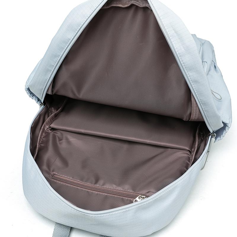 Damen Superleichter Wasserdichter Nylon-Rucksack Rucksack mit großem Fassungsvermögen