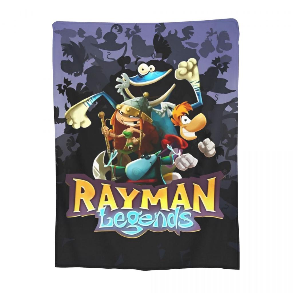 Rayman Printed Blanket For Men Women Warm Cozy Fluffy Throw Blankets for Couch 50x60 Inches Multiple Sizes