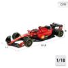 BBURAGO Scale Ferrari Sainz 2023 Red 1/18 SF-23 C. #55 BR-18-16812CS