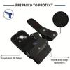 2 Pcs Ankle Holster for Concealed Carry, Elastic Deep Concealment Leg Holsters with Magazine Pocket Pouch for Men and Women