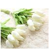 10Pcs  34cm Artificial Floral Tulip Bouquet Real Touch Flowers for Home Decoration Wedding Decor