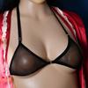 Bralette Bra Halter Mesh Non-padded See-through Sheer