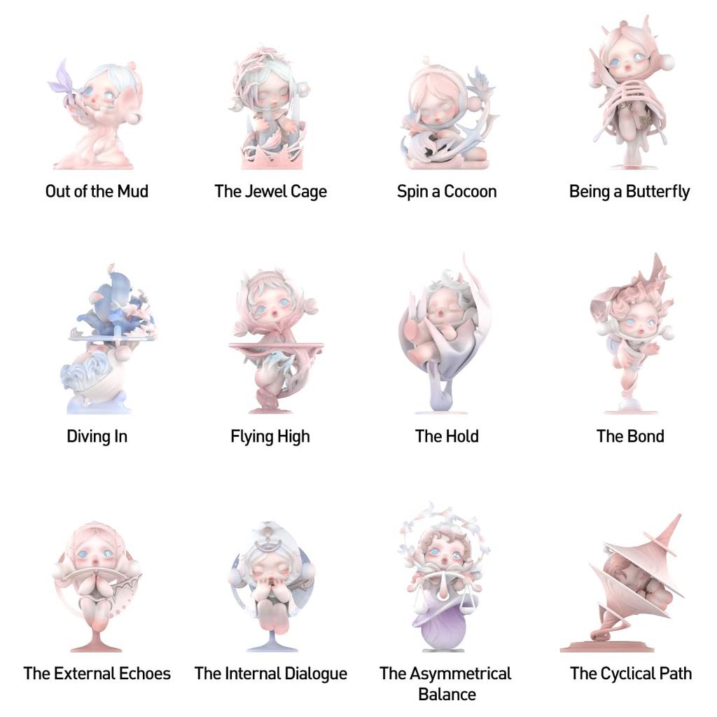 POP MART SKULLPANDA The Paradox Series Trading Figure [1piece] [3piece] [12piece]