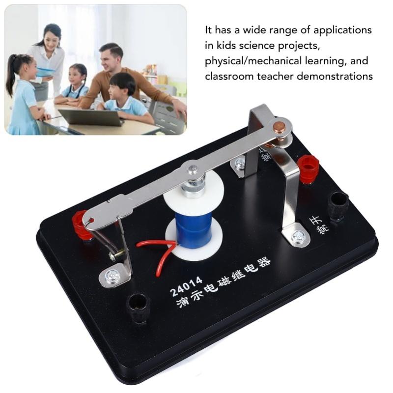 Demonstration Electromagnetic Relay Experiment Instrument Electronics Exploration Equipment For Kids Students