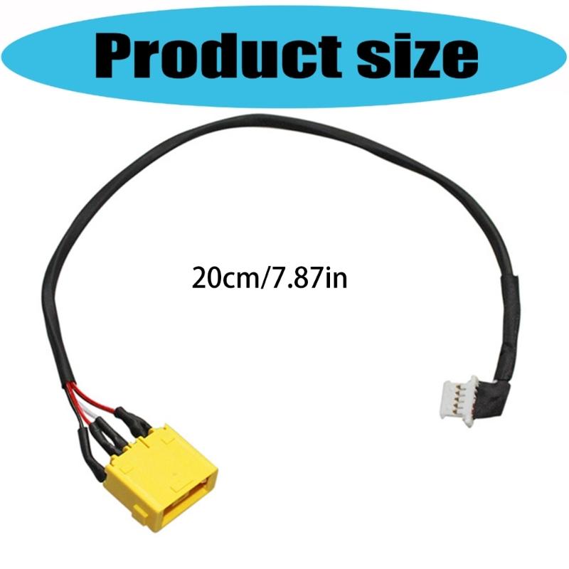 Power Port Charging Cable Laptop Charging Port Dock Connector For 20266 DC30100KP00 90204394 Notebook Accessories