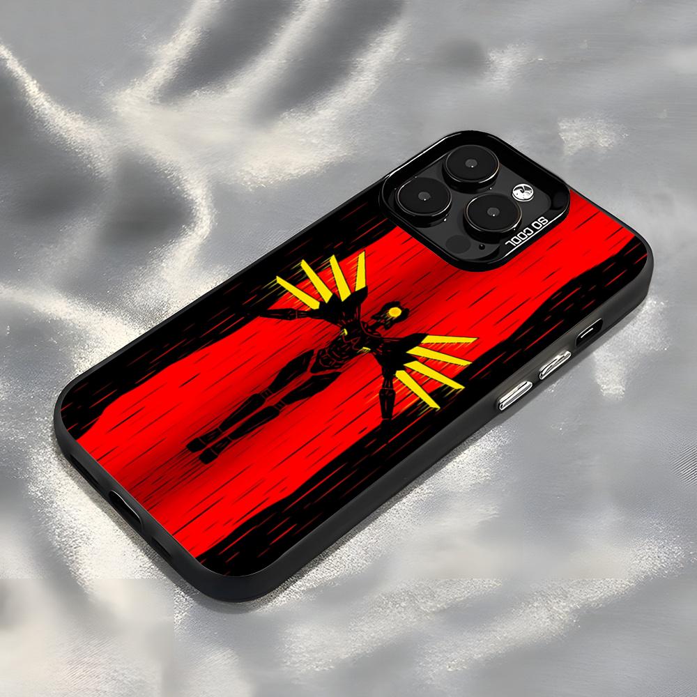 SPIEL U-ULTRAKILL Handyhülle Für IPhone17 Air 16 15 14 Plus 13 12 11 Pro 7 8 XS Max XR Silber Schwarz Bumper Hülle
