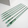 4/6 Pcs Pointed Round Flat Head Hand Drawn Watercolor Nylon Painting Material Watercolor Brush