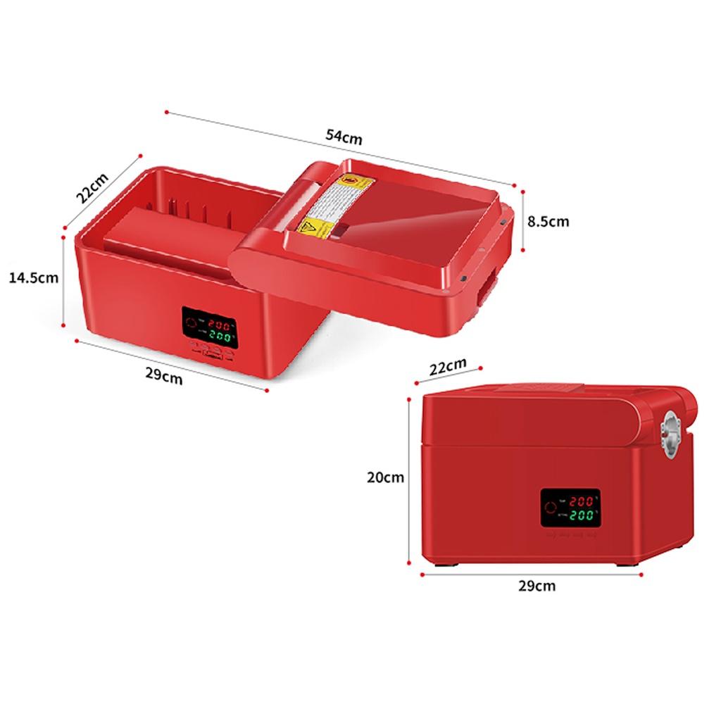 1500W Oil Presser LED Digital Temperature Control Squeezed Press Peanut Flaxseed Sesame Automatic Household Press Oil Machine