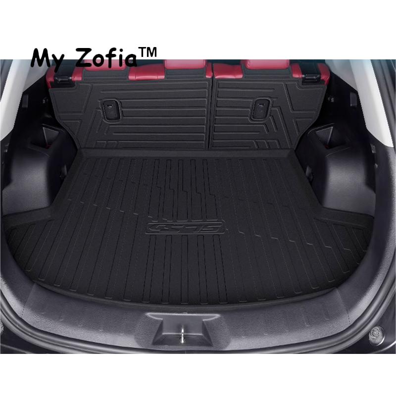 TPE Trunk Mat For Changan CS75 Plus Gen III 2025 2026 Car All Weather Anti-Slip Floor Liners Cargo Trunk Mat Carpet Accessories