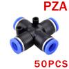 5PCS Pneumatic Fitting Pipe Connector Tube Air Quick Fittings Water Hose Couping 4 6 8 10 12 14mm PE/PU/PY/PK/PM/PZA/PV/SA Car Pressure Regulators 5