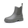 Women's Fashion Ankle Rain Boots: Elastic Chelsea, Non-Slip, Waterproof Waders