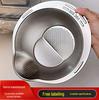 Multilayer Stainless Steel Rice and Vegetable Washing Colander Basket