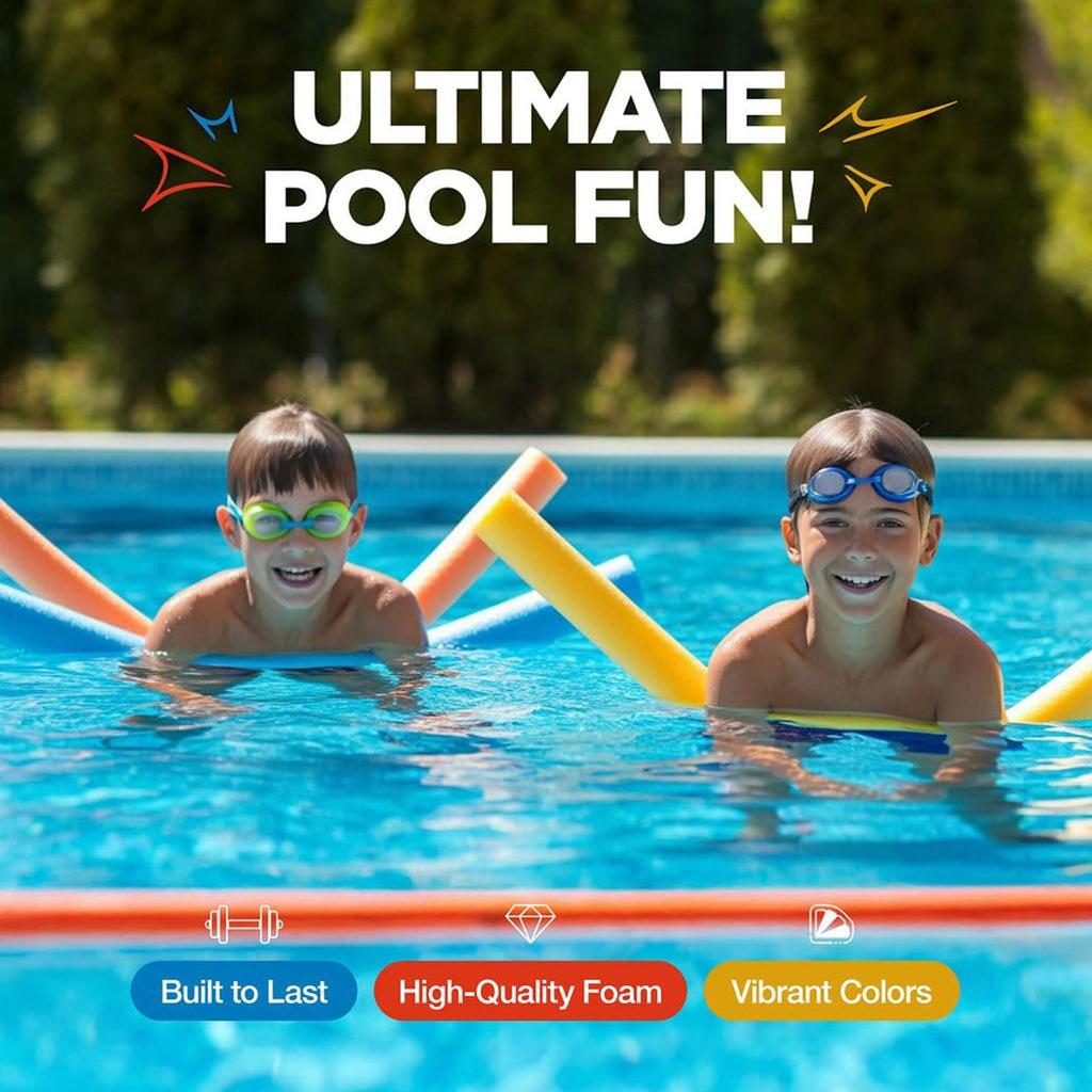 Pool foam sticks 1Pcs swimming Aid Pool Noodles Tube Pool Floating Hollow Noodles floating training equipment