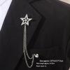Baroque Rhinestone Pearl Corsage Necklace Brooch - Retro British Court Suit Accessory
