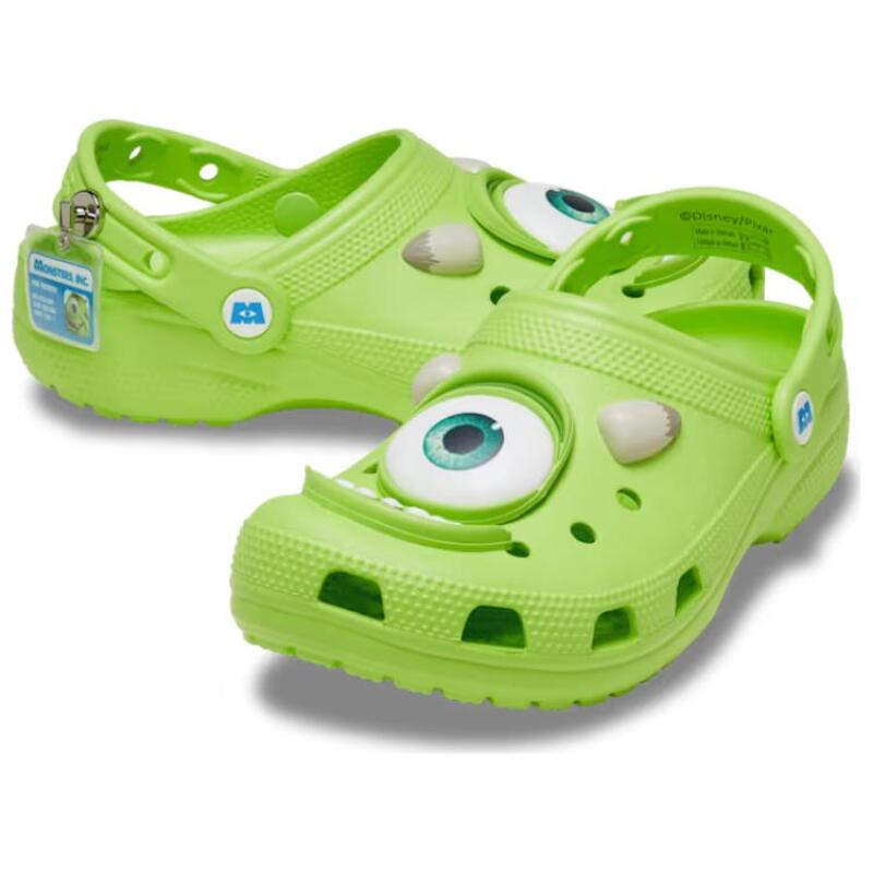 Monster Power x Crocs Classic clog EVA stylish and comfortable hole shoes unisex green