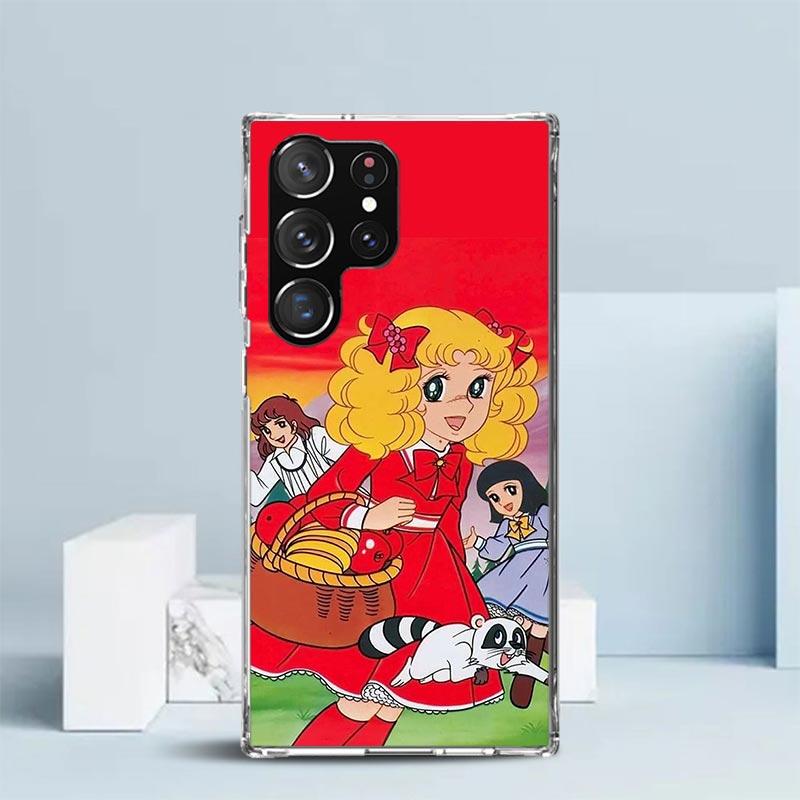 

Candy 90s Anime Soft Cover for Samsung Galaxy S25 Edge S26 S24 S23 Ultra Phone Case S22 S21 Plus S20 FE Print Pattern Shell Gala Samsung S22 Plus