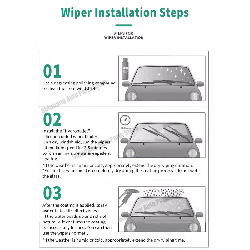Front Rear Silicone Coating Wipers for BMW 1 Series F20 F21 114i 116i 118i 120i 125i 116d 118d 125d 2011 -   22"+19"+12" Car
