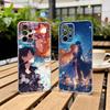 Kirito & Asuna Anime Phone Case For Samsung S25,S24,S21,S22,S23,S30,Ultra,S20,Plus,Fe Transparent Cover