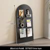 Nordic Floor-Standing Bookshelf: Multi-Layer Wall Storage Rack for Magazines and Picture Books
