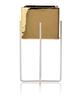 Doniczka Mizu Gold White 23 Cm