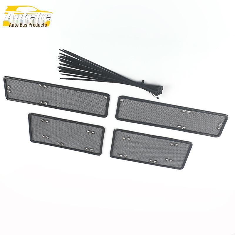 Fits 20 Atenza Models: Insect Screen Sequin & Diamond Mesh Radiator Protection Net Cover Sticker