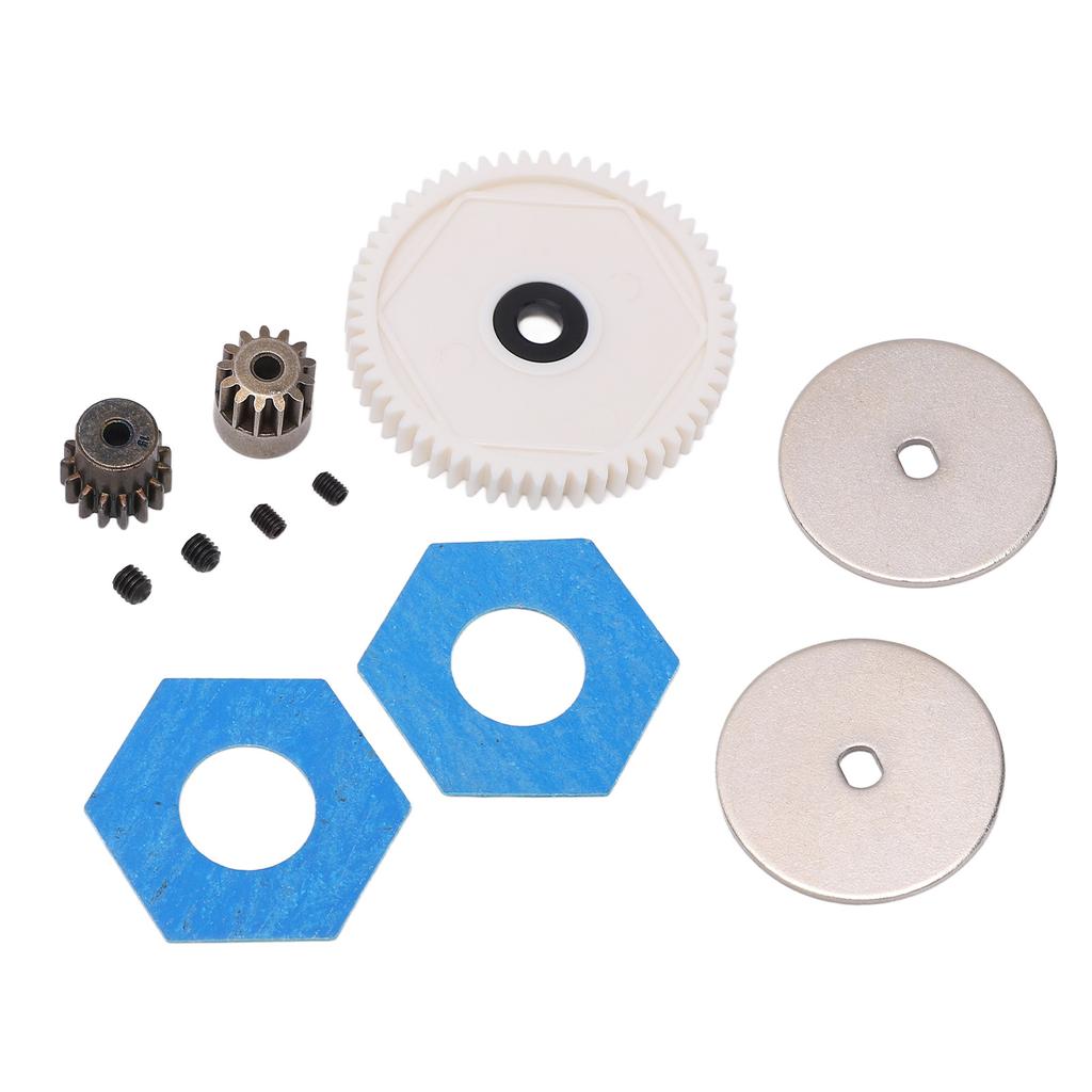1Celsius10 RC 56T Large Spur Gear with 13T 15T Motor Gear RC Upgrade Parts for   SCX10 RC Crawler Car