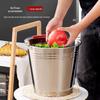 Huihuang Stainless Steel Portable Bucket