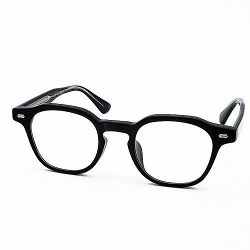 Lapeullolida Bake Black Horn-Rimmed Glasses