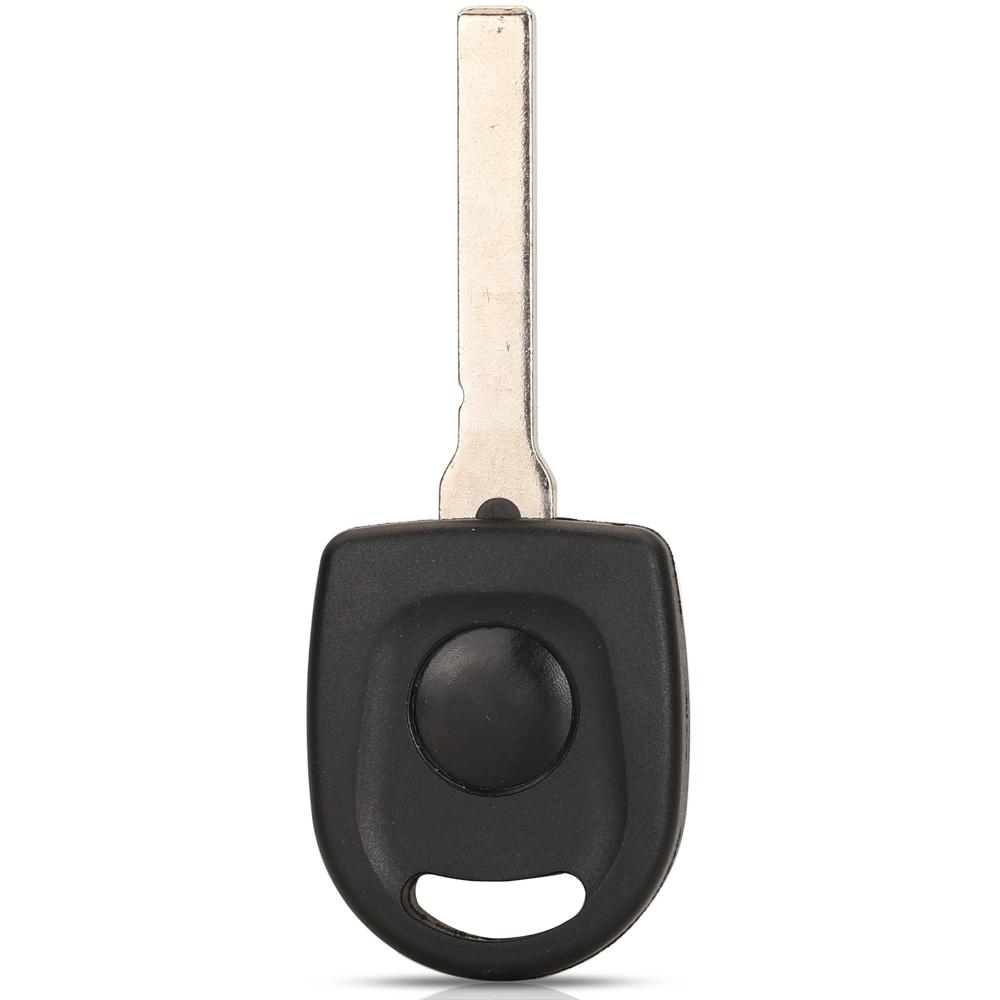 Jingyuqin ID48 Chip Uncut Blade HU66 Hu162t Blade Car Key Blank Case For VW Volkswagen Passat Transponder Key Shell