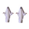 Halloween Kids Costume Ghost Cape For Boys And Girls Cosplay Dress-up White Spirit Costume