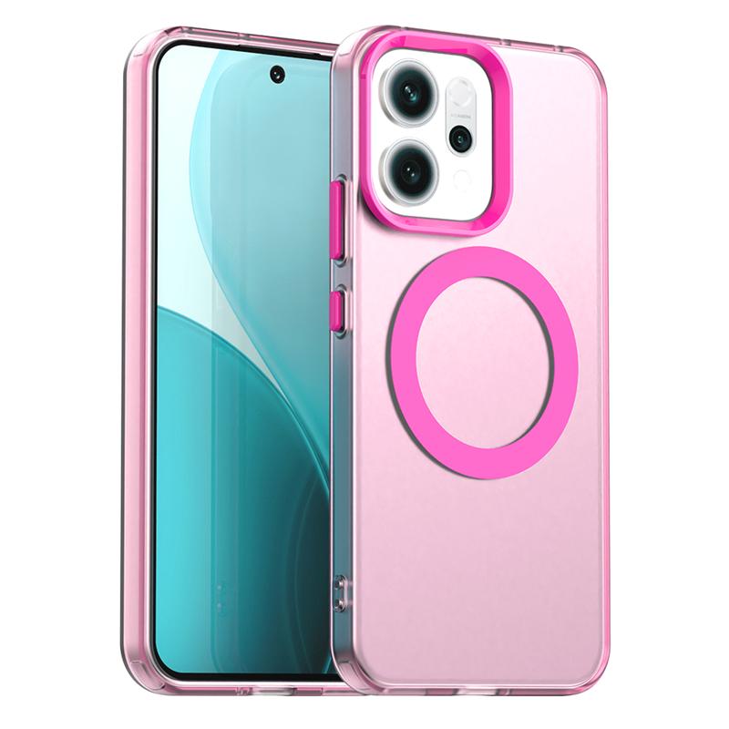 Transparent Case For Oppo Reno 14 Pro Case Oppo Reno14 Pro Magnetic Adsorption Wireless Charge Cover For Oppo Reno 14 Pro Case