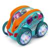 Gear Powered Car With Led Lights, Children's Transparent Luminous Toy Car, Toy Cars With Colorful Moving Gears,Suitable For Children Aged 1-3 Years