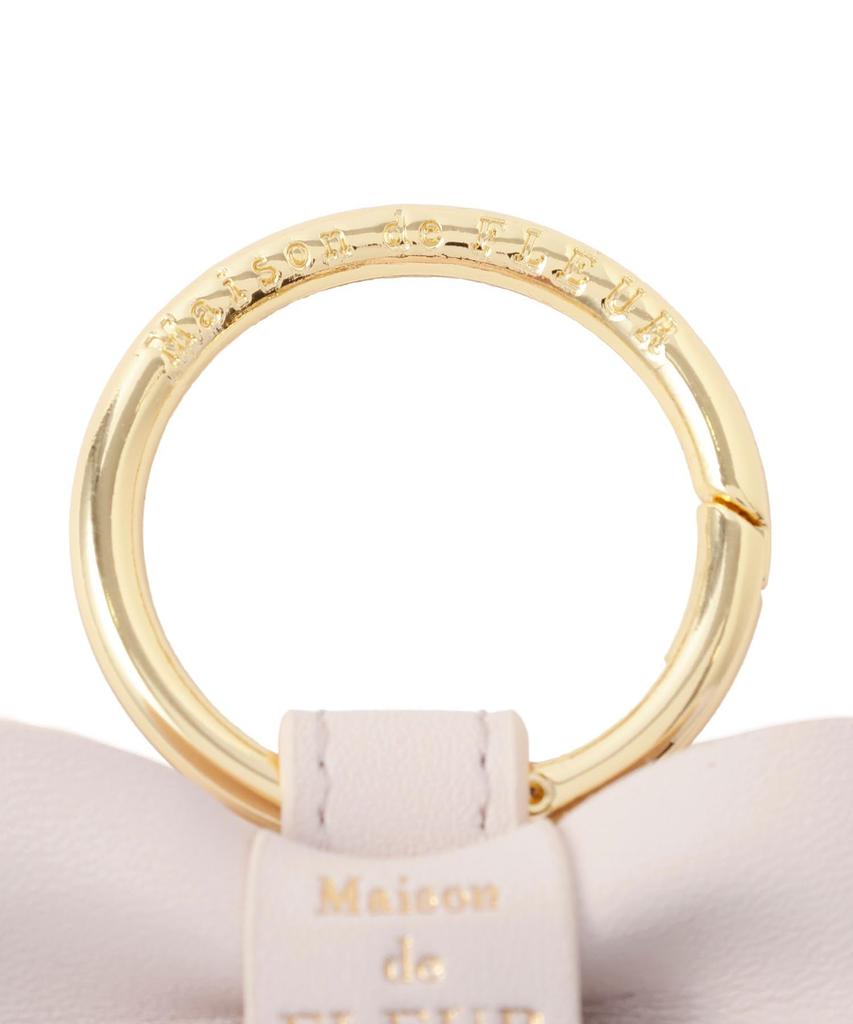 Maison de FLEUR Ribbon Size Other 08001389100 Keyring, Black, F, Accessories,