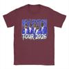 New EEditions Way Tour 2026 TShirts Unisex  Leisure 100 Cotton Tee Shirt O Neck Short Sleeve T Shirts 4XL 5XL Clothing