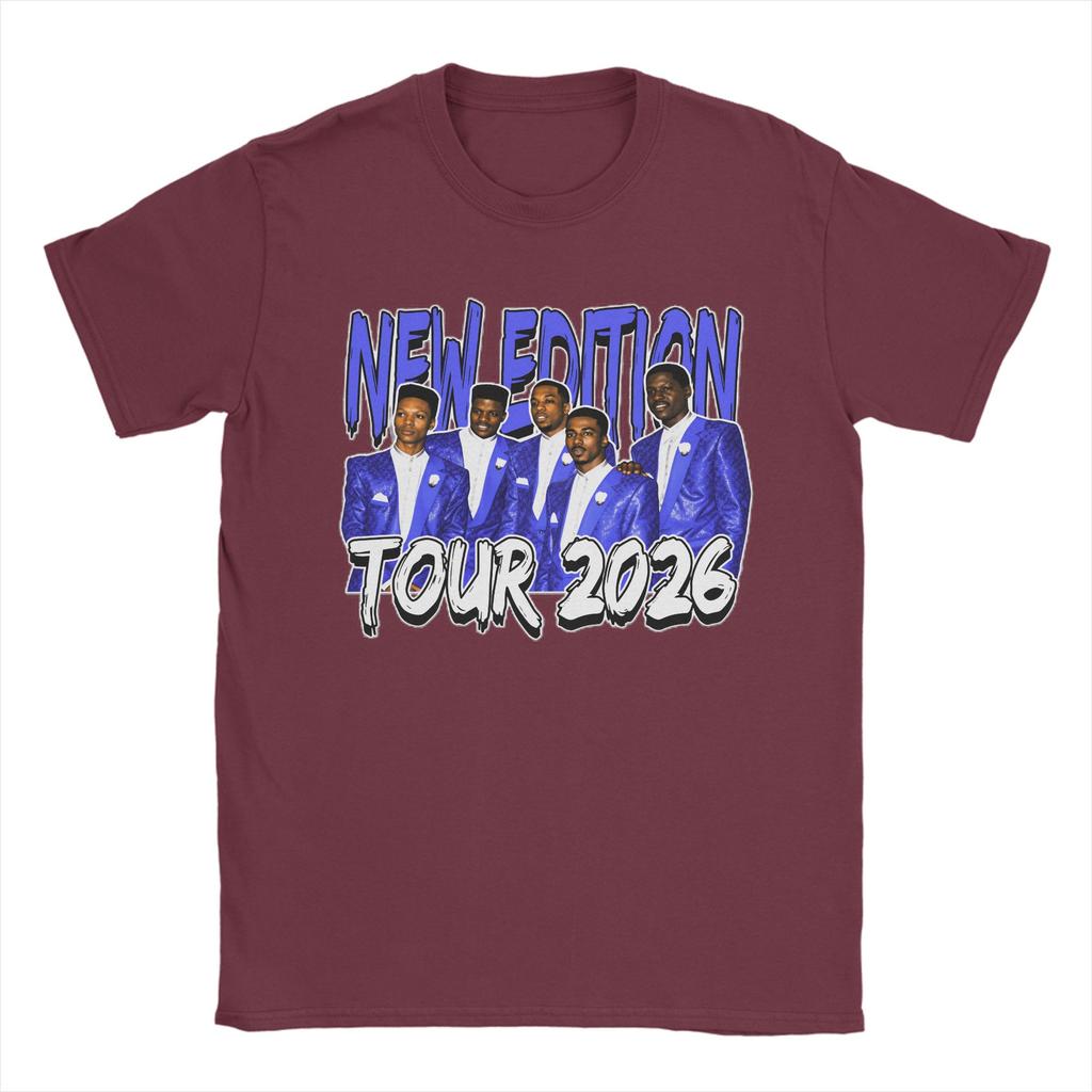 New EEditions Way Tour 2026 TShirts Unisex Leisure 100 Cotton Tee Shirt O Neck Short Sleeve T Shirts 4XL 5XL Clothing