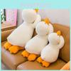 Duck Plush White Toy Cartoon Stuffed Animal Doll Decoration Kids Cushion Gift