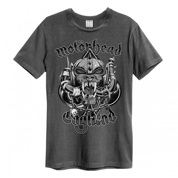 Amplified Unisex Adult Snaggletooth Crest Motorhead T-Shirt