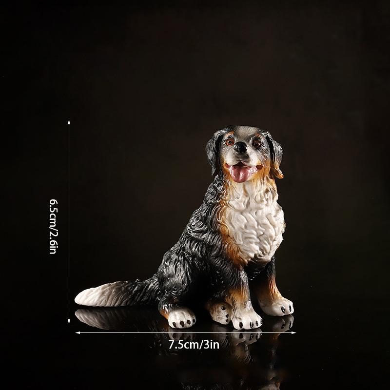 Realistic Animal Model Simulated Poultry Figurines Miniatures Mini Farm Dog Duck Cock Models Ornaments For Children Kids Gifts