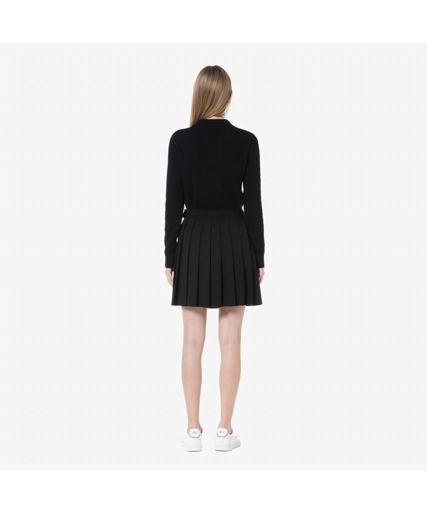 Lacoste Women'S Mid-Length Pleated Skirt Jf408E-54N 031
