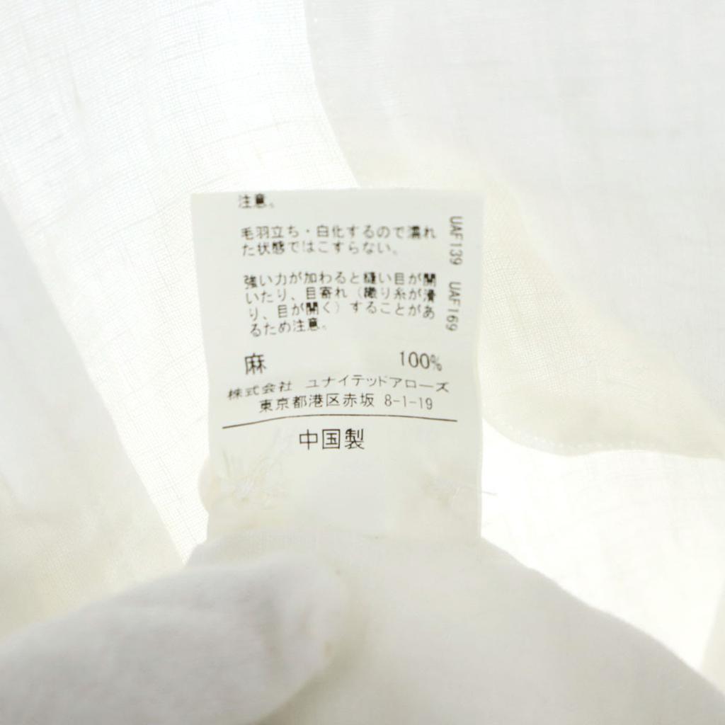 UNITED ARROWS Short sleeve shirt XL white Men's Used