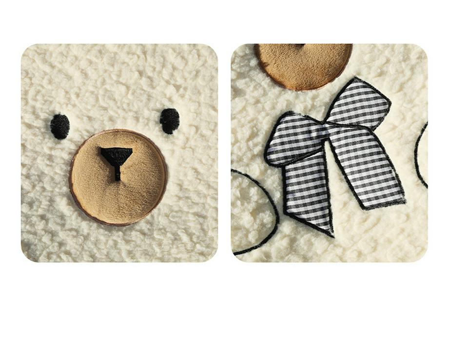 2025 Winter Goddess Style Plush Car Seat Cushion - Thick, Warm Cartoon Cover