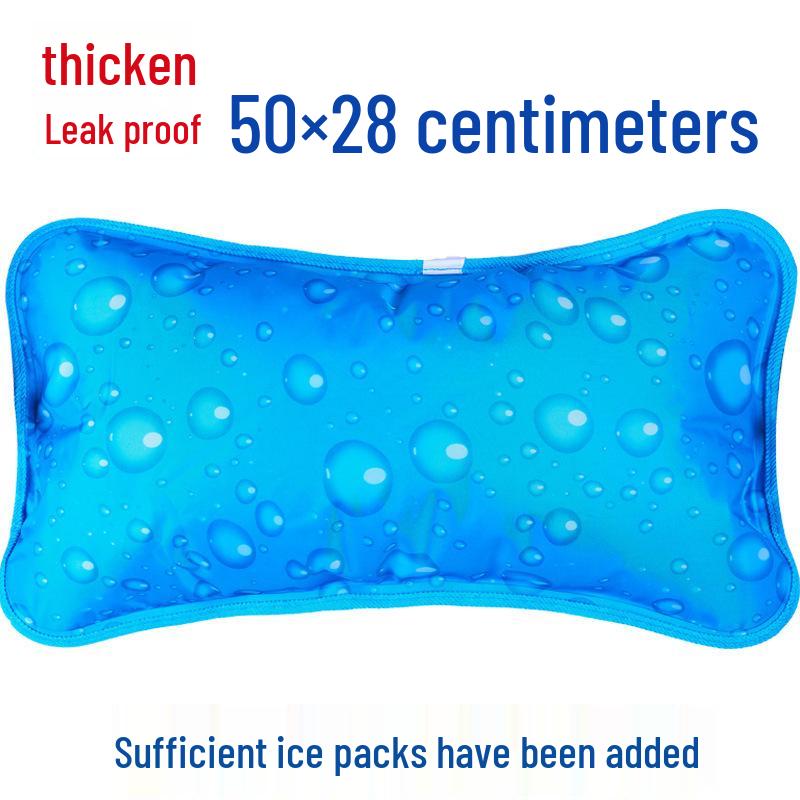 Large Water-Filled Cooling Ice Pillow for Adults & Students