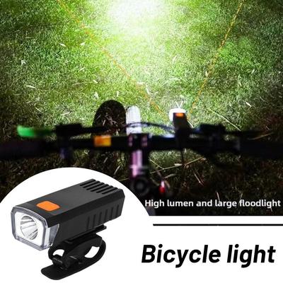 Lumière Avant de Vélo Feu Arrière Rechargeable USB Led Lampe de Vélo de Montagne Accessoires Cycle Extérieur Étanche Lumière de Vélo O5N7