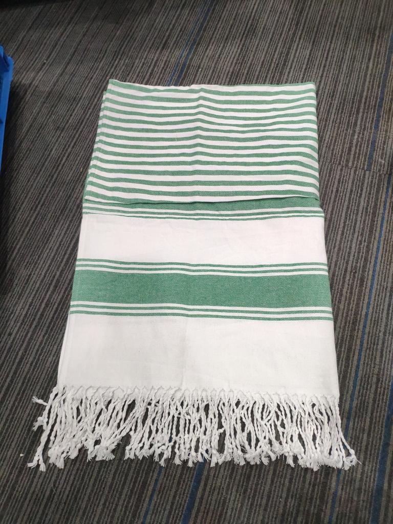 Striped Beach Towel Quick Dry Bath Towels Absorbent Soft Cotton Portable Travel Gym Swimming Picnic Blanket Vacation Beach Towel